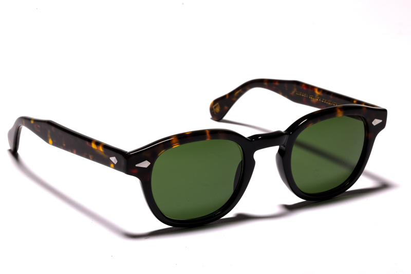 moscot50 ans-luziottica-le-lemtosh-tortoise-black-green