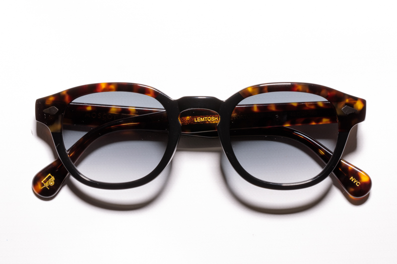 moscot50 ans-luziottica-le-lemtosh-tortoise-black-gris-fumé-2