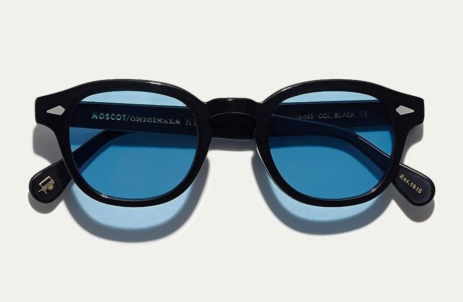 Acquista occhiali Moscot Lemtosh Custom Tints Black Blu J. Depp