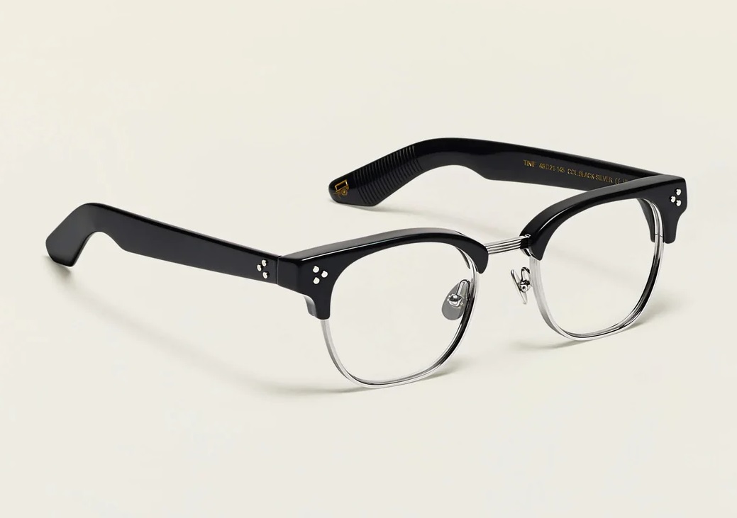 Buy eyewear Moscot Tinif Black/Silver at official prices - Luziottica ...
