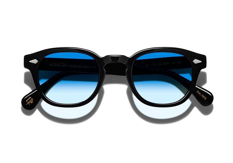 Moscot Lemtosh Custom Tints Black (Broadway Blue) moscot-lemtosh-custom-tints-black-broadway-blue